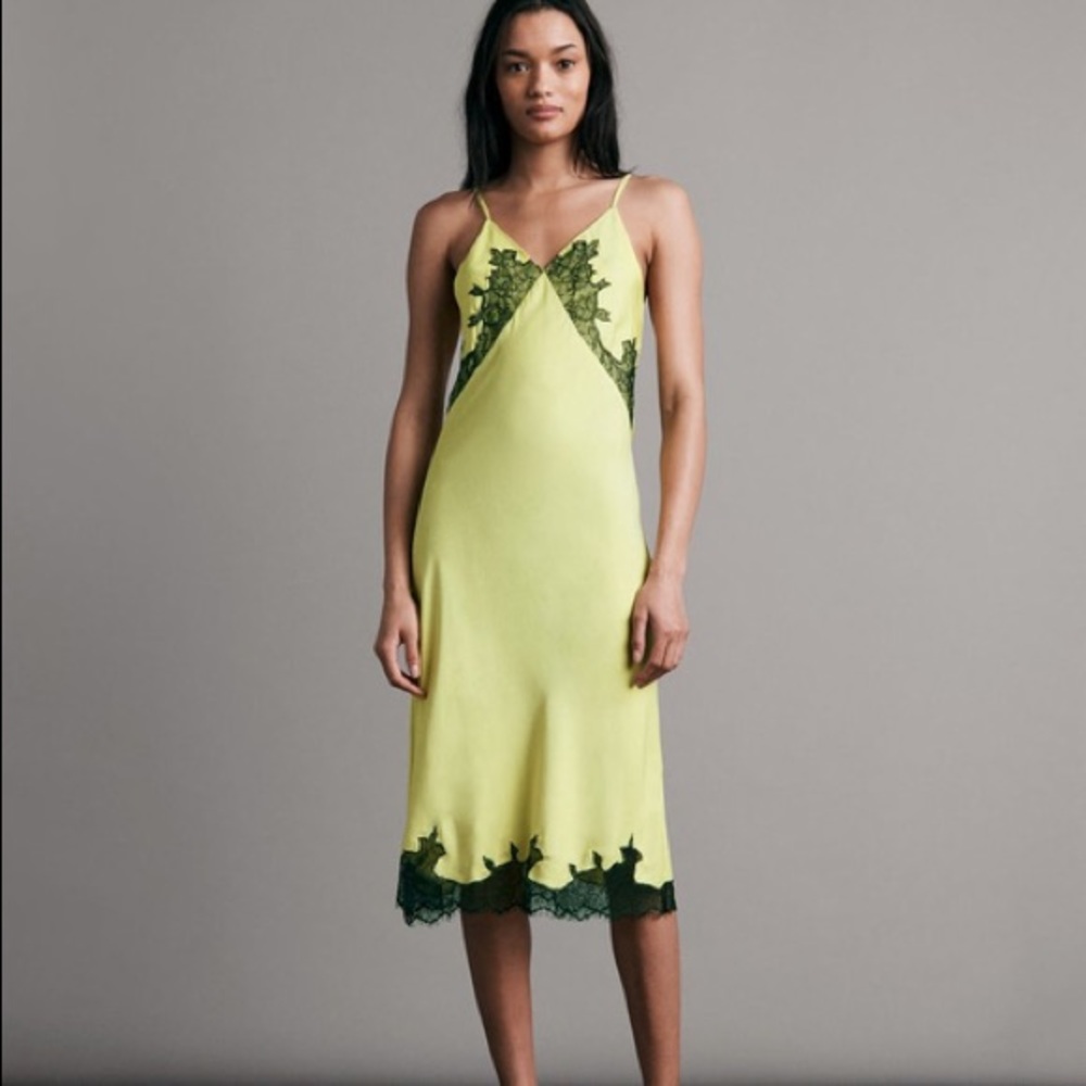 Rag & Bone Logan Lace Slip Dress